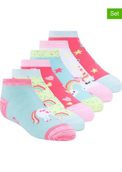 Skechers Skarpety (6 par) ze wzorem ze sklepu Limango Polska w kategorii Skarpetki dziecięce - zdjęcie 189358560