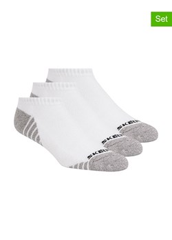Skechers Skarpety (3 pary) w kolorze białym ze sklepu Limango Polska w kategorii Skarpetki męskie - zdjęcie 189358682