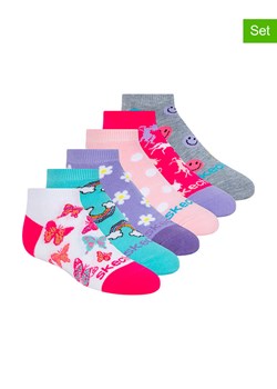 Skechers Skarpety (6 par) ze wzorem ze sklepu Limango Polska w kategorii Skarpetki dziecięce - zdjęcie 189358800