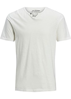 Jack &amp; Jones Koszulka "Split" w kolorze kremowym ze sklepu Limango Polska w kategorii T-shirty męskie - zdjęcie 189358822