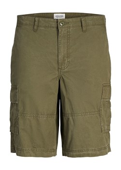 Jack &amp; Jones Bojówki w kolorze khaki ze sklepu Limango Polska w kategorii Spodenki męskie - zdjęcie 189359044