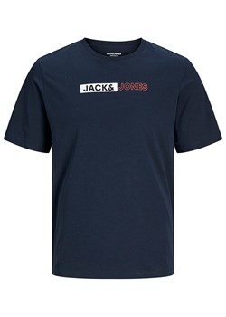 Jack &amp; Jones Koszulka w kolorze granatowym ze sklepu Limango Polska w kategorii T-shirty męskie - zdjęcie 189359411