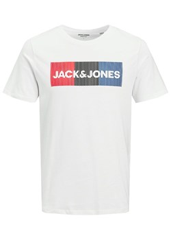 Jack &amp; Jones Koszulka w kolorze białym ze sklepu Limango Polska w kategorii T-shirty męskie - zdjęcie 189359412