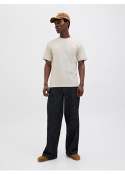 Jack &amp; Jones Koszulka w kolorze beżowym ze sklepu Limango Polska w kategorii T-shirty męskie - zdjęcie 189359894