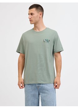 Jack &amp; Jones Koszulka "Jjgeplas" w kolorze zielonym ze sklepu Limango Polska w kategorii T-shirty męskie - zdjęcie 189360244