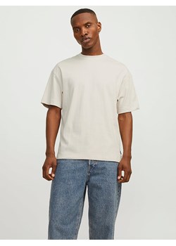 Jack &amp; Jones Koszulka "Jjeurban Edge" w kolorze kremowym ze sklepu Limango Polska w kategorii T-shirty męskie - zdjęcie 189360382