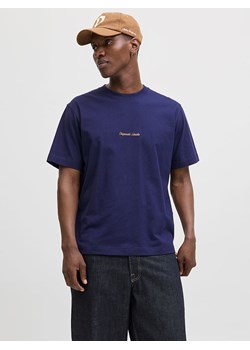 Jack &amp; Jones Koszulka w kolorze granatowym ze sklepu Limango Polska w kategorii T-shirty męskie - zdjęcie 189360774