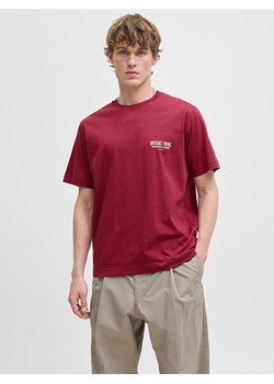 Jack &amp; Jones Koszulka w kolorze bordowym ze sklepu Limango Polska w kategorii T-shirty męskie - zdjęcie 189360804
