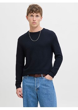 Jack &amp; Jones Sweter w kolorze granatowym ze sklepu Limango Polska w kategorii Swetry męskie - zdjęcie 189361023