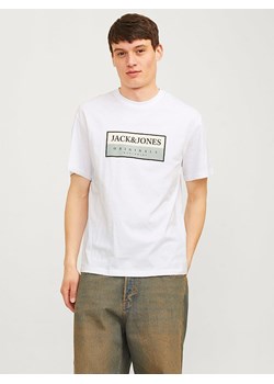 Jack &amp; Jones Koszulka w kolorze białym ze sklepu Limango Polska w kategorii T-shirty męskie - zdjęcie 189361044