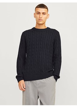 Jack &amp; Jones Sweter w kolorze granatowym ze sklepu Limango Polska w kategorii Swetry męskie - zdjęcie 189361243