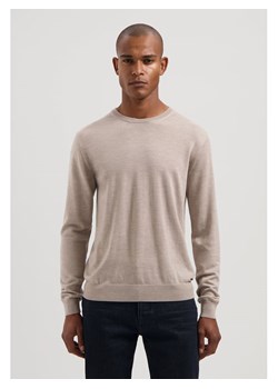 DSTREZZED Wełniany sweter w kolorze beżowym ze sklepu Limango Polska w kategorii Swetry męskie - zdjęcie 189361740