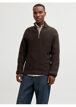 Jack &amp; Jones Sweter "Kaito" w kolorze brązowym ze sklepu Limango Polska w kategorii Swetry męskie - zdjęcie 189361944