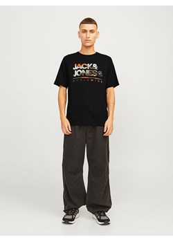 Jack &amp; Jones Koszulka "Luke" w kolorze czarnym ze sklepu Limango Polska w kategorii T-shirty męskie - zdjęcie 189362041