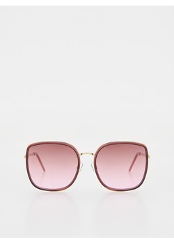 Reserved - Okulary przeciwsłoneczne - bordowy ze sklepu Reserved w kategorii Okulary przeciwsłoneczne damskie - zdjęcie 189362931