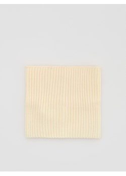 Reserved - Gładki komin z wiskozą - złamana biel ze sklepu Reserved w kategorii Szaliki dziecięce - zdjęcie 189363160