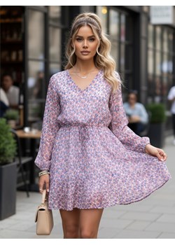 Biała sukienka SIESTA Dstreet EY2366 ze sklepu DSTREET.PL w kategorii Sukienki - zdjęcie 189364552