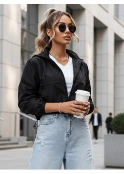 Kurtka przejściowa damska z kapturem GRAUS czarna Dstreet TY4222 ze sklepu DSTREET.PL w kategorii Kurtki damskie - zdjęcie 189364601