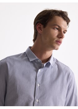 Reserved - Wzorzysta koszula slim fit - niebieski ze sklepu Reserved w kategorii Koszule męskie - zdjęcie 189364752