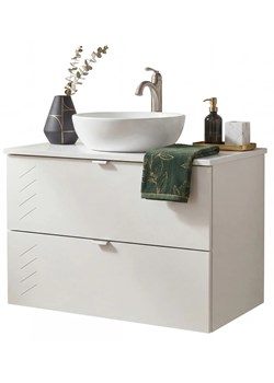 Wisząca szafka łazienkowa z szufladami 60 cm H7-Z53 ze sklepu Edinos.pl w kategorii Szafki i regały łazienkowe - zdjęcie 189364990