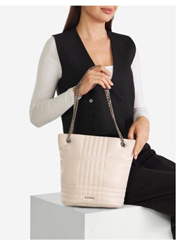 Torebka Badura JH6257-BR. Beżowy ze sklepu eobuwie.pl w kategorii Torebki damskie - zdjęcie 189365004