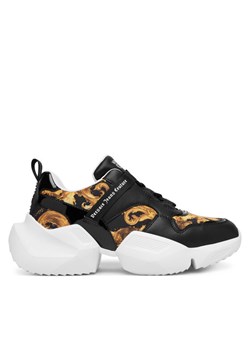 Versace Jeans Couture Sneakersy 80VA3SU7 ZSE19 G89 Czarny ze sklepu MODIVO w kategorii Buty sportowe damskie - zdjęcie 189365113