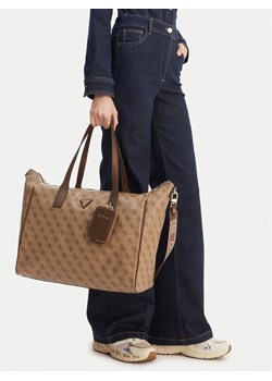 Guess Torba weekendowa Latona Travel TWHB92 11017 Brązowy ze sklepu MODIVO w kategorii Torby podróżne - zdjęcie 189365122