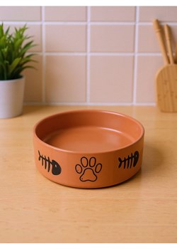 Sinsay - Kamionkowa miska dla kota - brązowy ze sklepu Sinsay w kategorii Dla zwierząt - zdjęcie 189365840