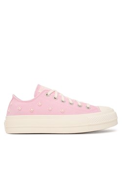 Trampki Converse Chuck Taylor All Star Lift Platform Beads A16108C Różowy ze sklepu eobuwie.pl w kategorii Trampki damskie - zdjęcie 189365922