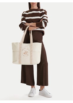 Torebka Beverly Hills Polo Club CWBEO-BHPC-L-018-09 Beżowy ze sklepu eobuwie.pl w kategorii Torby Shopper bag - zdjęcie 189365991