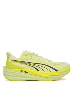 Buty do biegania Puma Deviate Nitro 4 312123 04 Zielony ze sklepu eobuwie.pl w kategorii Buty sportowe męskie - zdjęcie 189365992