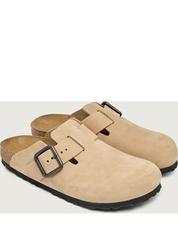 Birkenstock Mule Boston | narrow fit | zamsz ze sklepu Gomez Fashion Store w kategorii Klapki damskie - zdjęcie 189366412