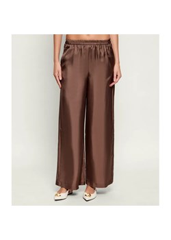 Marella SPORT Jedwabne spodnie MLMQUIZ | Relaxed fit ze sklepu Gomez Fashion Store w kategorii Spodnie damskie - zdjęcie 189367010