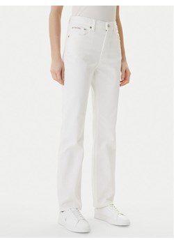 Calvin Klein Jeans Jeansy LV047F712G Écru Straight Fit ze sklepu MODIVO w kategorii Jeansy damskie - zdjęcie 189367190
