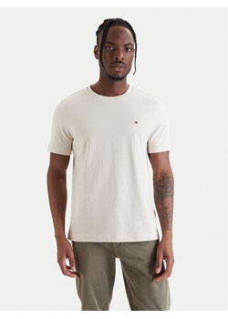 Tommy Hilfiger T-Shirt Ess Seasonal MW0MW39995 Beżowy Regular Fit ze sklepu MODIVO w kategorii T-shirty męskie - zdjęcie 189367194