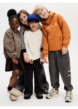 Reserved - Bawełniany longsleeve 2 pack - czarny ze sklepu Reserved w kategorii T-shirty chłopięce - zdjęcie 189368542