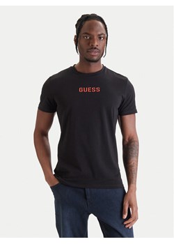 Guess T-Shirt U6GM01 K6YW1 Czarny Regular Fit ze sklepu MODIVO w kategorii T-shirty męskie - zdjęcie 189368902