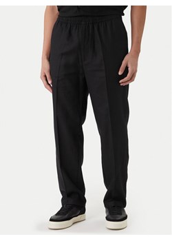 Calvin Klein Spodnie materiałowe LV04LF619G Czarny Straight Fit ze sklepu MODIVO w kategorii Spodnie męskie - zdjęcie 189368912