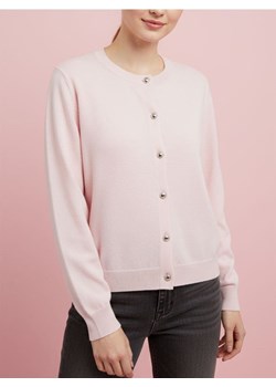 Sinsay - Kardigan z ozdobnymi guzikami - różowy ze sklepu Sinsay w kategorii Swetry damskie - zdjęcie 189370181