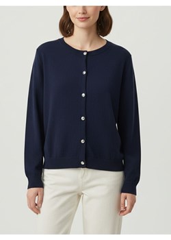 Sinsay - Kardigan z ozdobnymi guzikami - granatowy ze sklepu Sinsay w kategorii Swetry damskie - zdjęcie 189370182