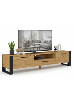 Szafka Rtv Dąb artisan 200 Z8-M44 ze sklepu Edinos.pl w kategorii Szafki RTV - zdjęcie 189370600