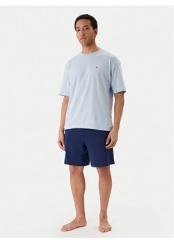 Tommy Hilfiger Piżama UM0UM03649 Niebieski Regular Fit ze sklepu MODIVO w kategorii Piżamy męskie - zdjęcie 189370674
