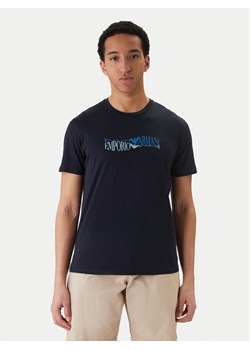 Emporio Armani T-Shirt EM000574 AF20451 FB335 Niebieski ze sklepu MODIVO w kategorii T-shirty męskie - zdjęcie 189370732