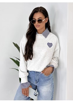 bluza mallory szara one size ze sklepu UBRA w kategorii Bluzy damskie - zdjęcie 189371190