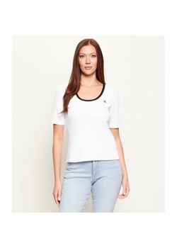 Calvin Klein Jeans Bluzka | Slim Fit ze sklepu Gomez Fashion Store w kategorii Bluzki damskie - zdjęcie 189371832