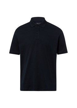 Andrew James Męska koszulka polo Mężczyźni Bawełna granatowy jednolity ze sklepu vangraaf w kategorii T-shirty męskie - zdjęcie 189372582