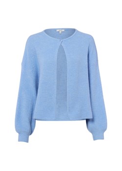 Opus Kardigan damski z wełną i moherem - Deriana Kobiety Sztuczne włókno jasnoniebieski marmurkowy ze sklepu vangraaf w kategorii Swetry damskie - zdjęcie 189372592