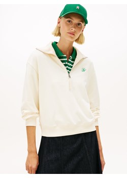 Tommy Hilfiger Bluza damska Kobiety écru jednolity ze sklepu vangraaf w kategorii Bluzy damskie - zdjęcie 189372593