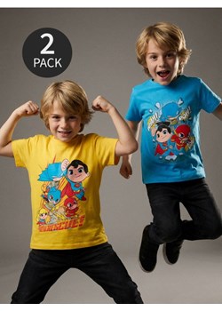 Sinsay - Koszulki 2 pack DC - wielobarwny ze sklepu Sinsay w kategorii T-shirty chłopięce - zdjęcie 189375300