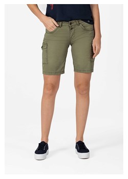 Timezone Bermudy "Nali" w kolorze khaki ze sklepu Limango Polska w kategorii Szorty - zdjęcie 189376153